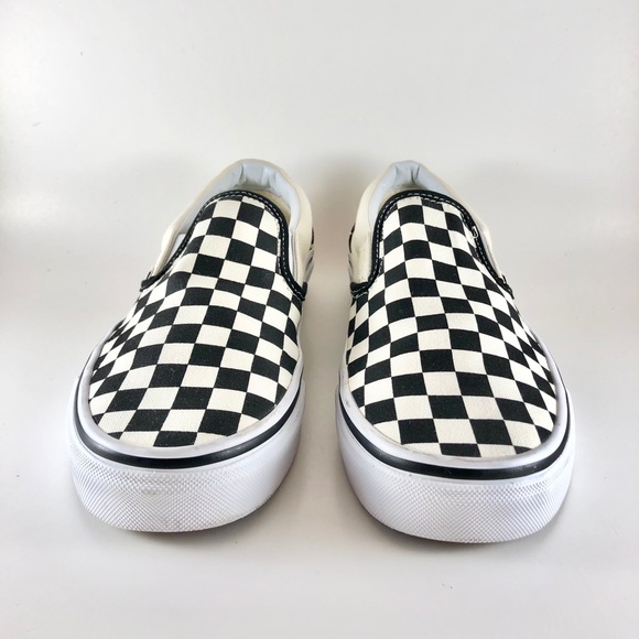 Vans Slip-On Black & White Checkerboard Skate Shoe - Picture 2 of 7